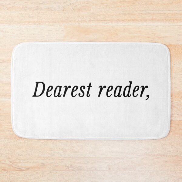 Item preview, Bridgerton - Dearest Reader designed and sold by ThinkingInPixel.