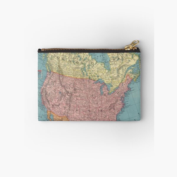 Item preview, Vintage Map of North America (1903) designed and sold by BravuraMedia.