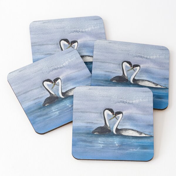 Item preview, Love Birds -  Grebe Love - Bird Lovers designed and sold by RoseGenuine.