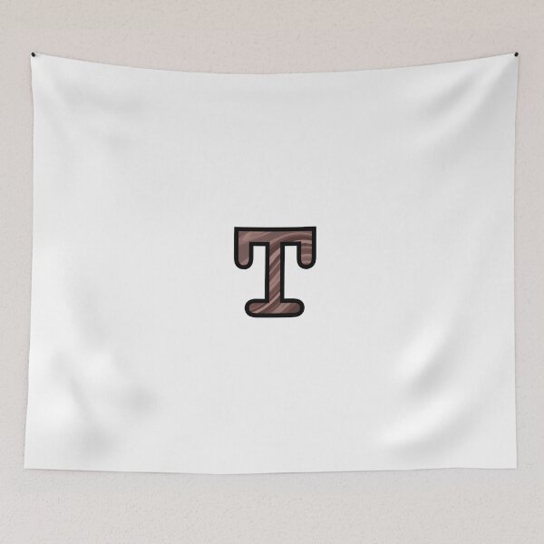 Item preview, “T” - Mocha Swirl Alphabet designed and sold by Jax-Illustrates.