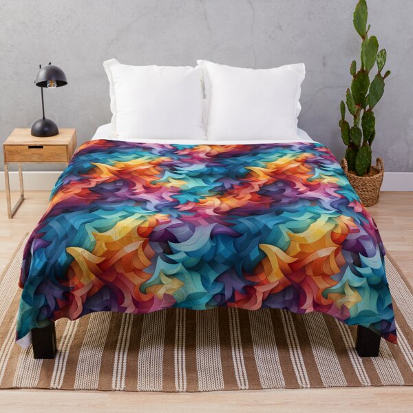 Item preview, Optical Illusion Masterpiece: Bold Colorful Tessellated Puzzle Pieces designed and sold by polonuim210.