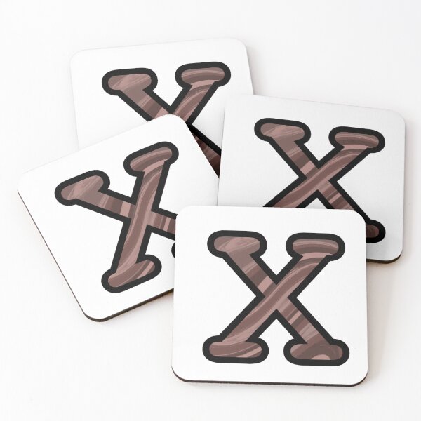 Item preview, “X” - Mocha Swirl Alphabet designed and sold by Jax-Illustrates.
