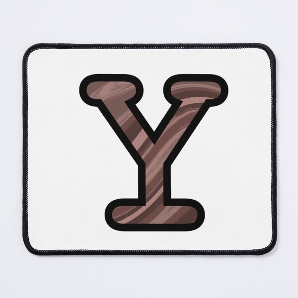 Item preview, “Y” - Mocha Swirl Alphabet designed and sold by Jax-Illustrates.