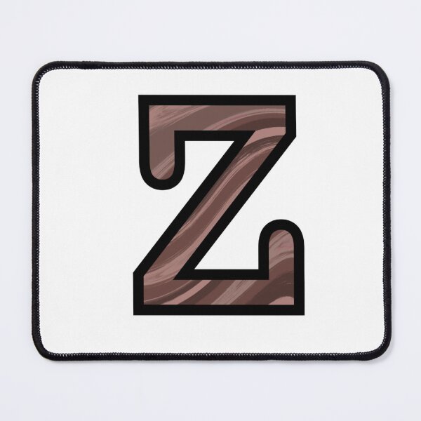 Item preview, “Z” - Mocha Swirl Alphabet designed and sold by Jax-Illustrates.