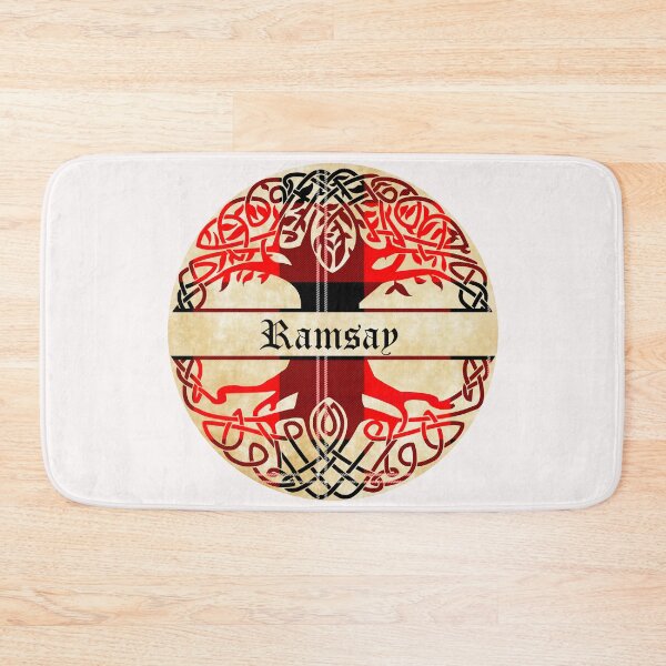 Item preview, Ramsay Tree of Life Clan Scottish Surname tartan designed and sold by BagTown Clans.