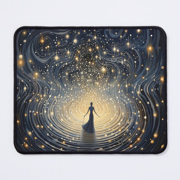 Item preview, Cosmic Dance: A Symphony of Ethereal Textures & Celestial Hues designed and sold by PaintbrushPlace.
