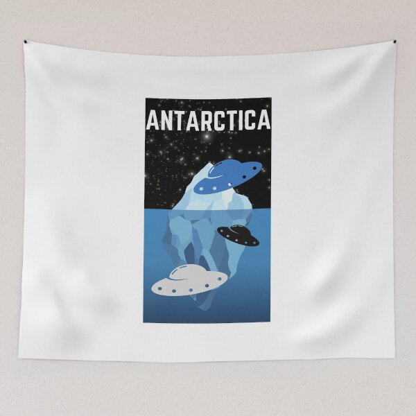 Item preview, Antarctica, UFO Shirt, Conspiracy Theory Shirt designed and sold by IsntThatNiche.