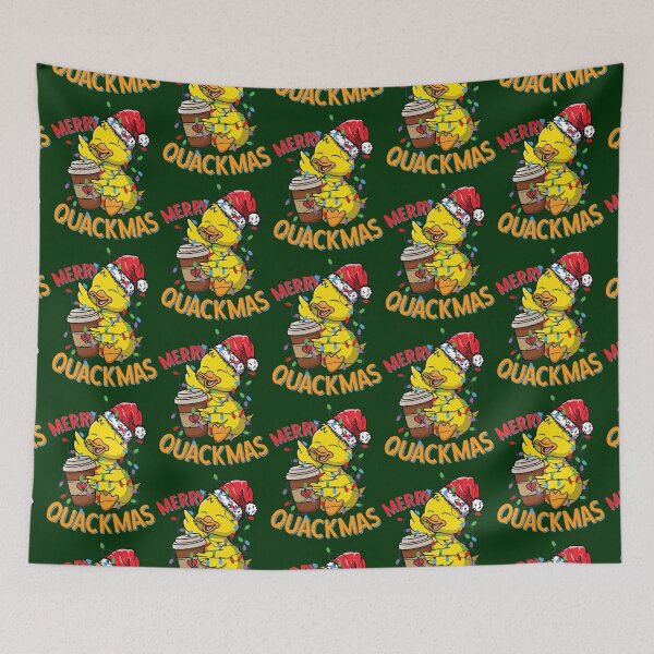 Item preview, Merry QuackmasYellow Santa designed and sold by strkswendy.