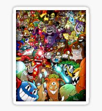 Cuphead Poster + Filter + Color Sticker