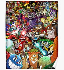 Póster Cartel de Cuphead + Filtro + Color