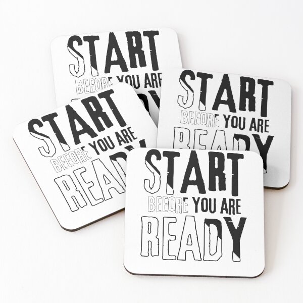 Item preview, Start beeore you are ready  designed and sold by Creativesplus.