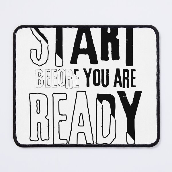 Item preview, Start beeore you are ready  designed and sold by Creativesplus.