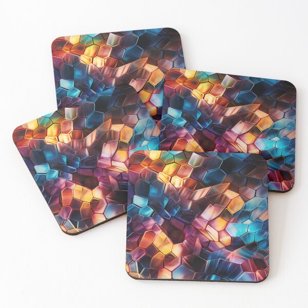 Item preview, Cosmic Rhythms: Shapeshifting Geometric Patterns in Holographic 4D designed and sold by polonuim210.