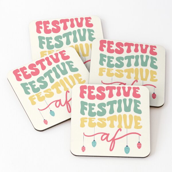 Item preview, Festive Colorful Christmas Text designed and sold by I Am Cuta.
