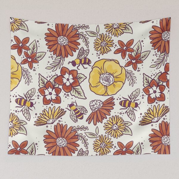 Item preview, Springtime Bees designed and sold by polliadesign.