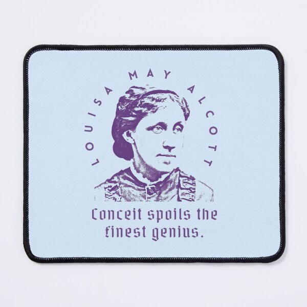 Item preview, Louisa May Alcott quote: Conceit spoils the finest genius. designed and sold by artbleed.