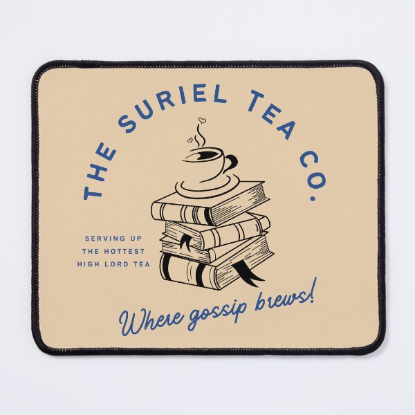 Item preview, The Suriel Tea Co ACOTAR Meme ACOMAF Sticker designed and sold by pinespice.