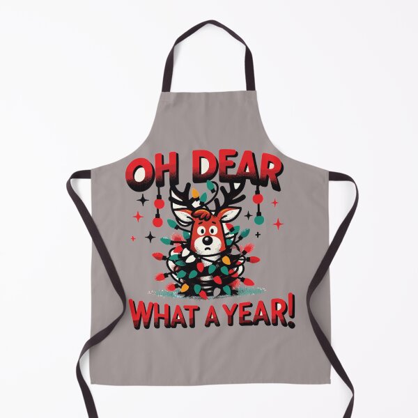 Item preview, Festive Reindeer Yuletide Mishap designed and sold by Justin Haas.