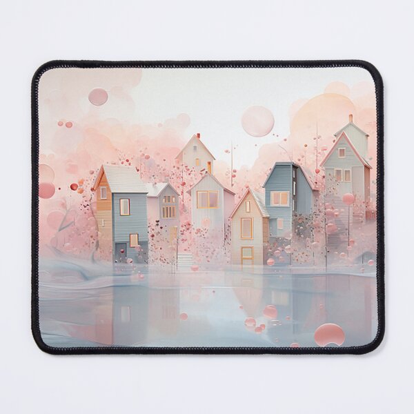 Item preview, Liquid Dreams: Serene Fusion of Fluid Shapes and Dreamy Hues designed and sold by PaintbrushPlace.
