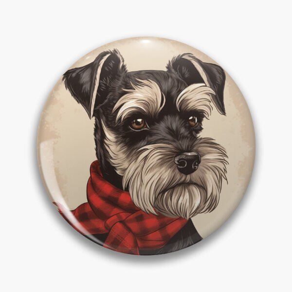 Artikelvorschau, Standard Schnauzer Christmas Plaid Watercolor entworfen und verkauft von rafaeltto.