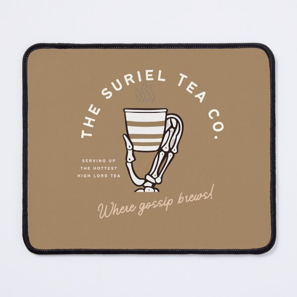 Item preview, The Suriel Tea Co. ACOTAR Meme Sticker ACOMAF designed and sold by pinespice.
