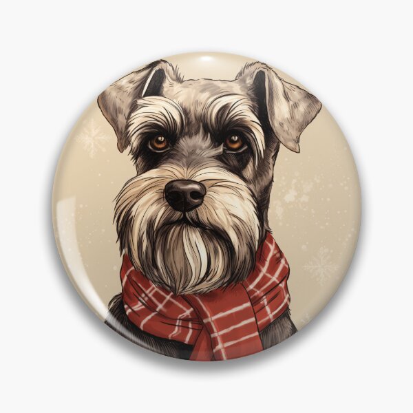 Artikelvorschau, Standard Schnauzer Christmas Plaid Watercolor entworfen und verkauft von rafaeltto.
