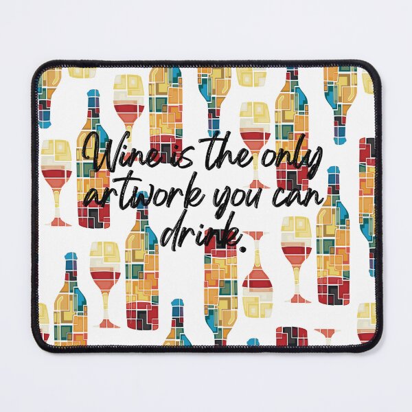 Item preview, Wine is the Only Artwork You Can Drink. designed and sold by TidyKitchenInc.