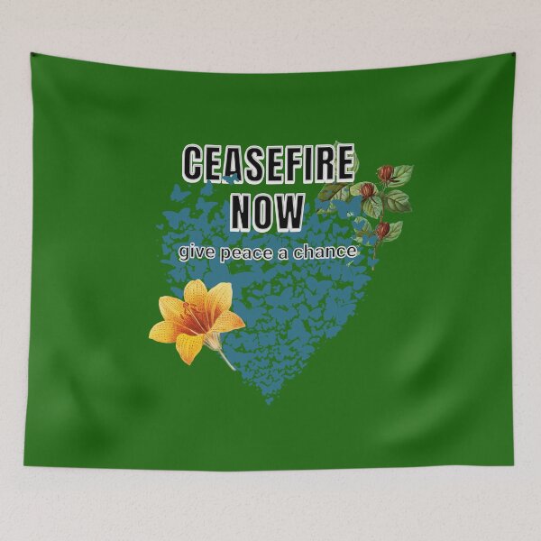 Item preview, Ceasefire now, save Palestine designed and sold by Paleo5135.