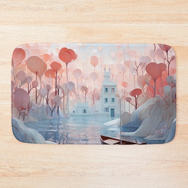 Item preview, Tranquil Waters: Ethereal Fluid Shapes in Harmonious Pastels designed and sold by PaintbrushPlace.