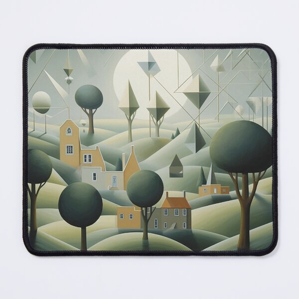 Item preview, Fragmented Reality: A Cohesive Array of Disoriented Geometrics designed and sold by PaintbrushPlace.
