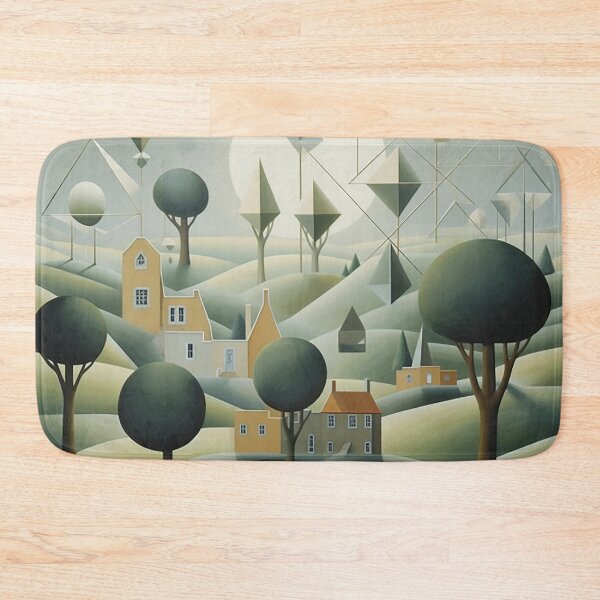 Item preview, Fragmented Reality: A Cohesive Array of Disoriented Geometrics designed and sold by PaintbrushPlace.
