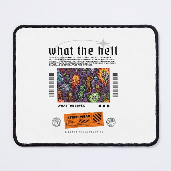 Item preview, What the Hell designed and sold by Creative Circuit I AI.