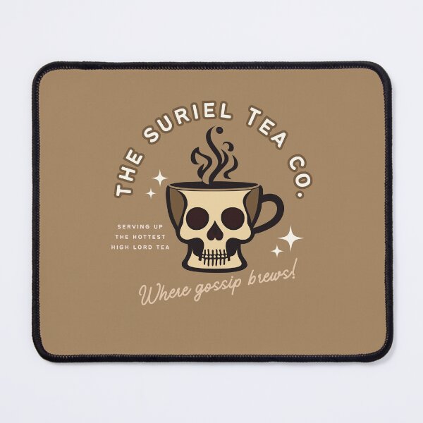 Item preview, The Suriel Tea Co. ACOTAR Meme Sticker ACOMAF designed and sold by pinespice.