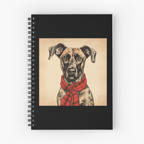 Item preview, Treeing Tennessee Brindle Christmas Plaid Watercolor designed and sold by rafaeltto.