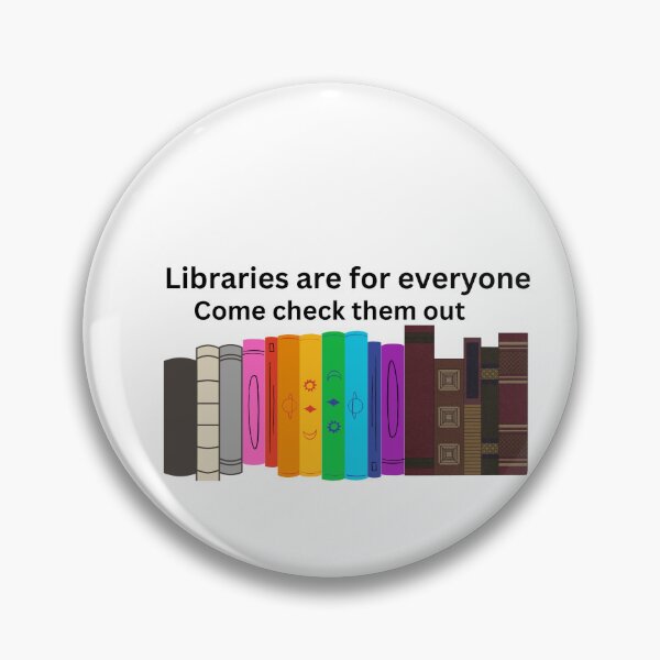 Item preview, Libraries are for everyone  designed and sold by MsStephanieHill.