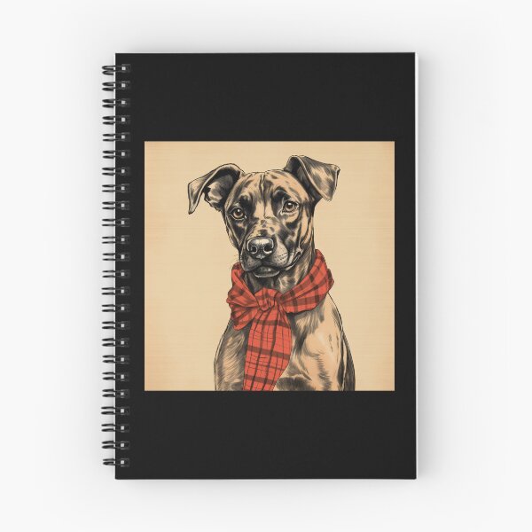 Item preview, Treeing Tennessee Brindle Christmas Plaid Watercolor designed and sold by rafaeltto.