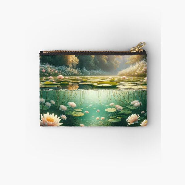 Item preview, Beneath the Lilies: Tranquil Pond Serenity designed and sold by FIYARO.