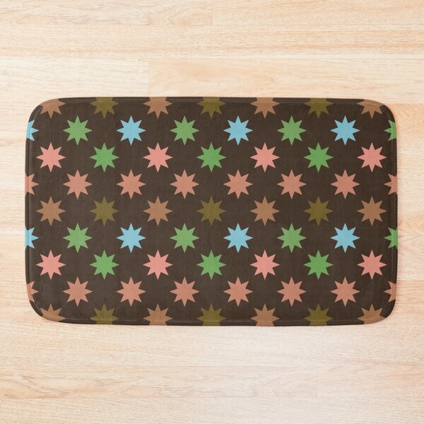 Item preview, Stars on Brown designed and sold by Stephanie McRae.