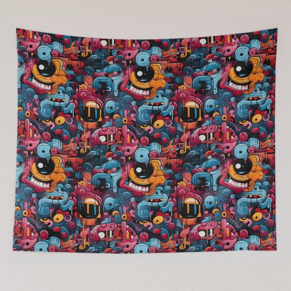 Item preview, Urban Expressionism: Graffiti Doodles & Street Art Mural Chaos designed and sold by polonuim210.