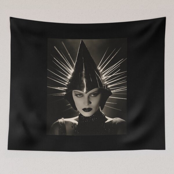 Item preview, 1930's Surreal Futuristic Woman Fashion Portrait designed and sold by DevoidDevout.