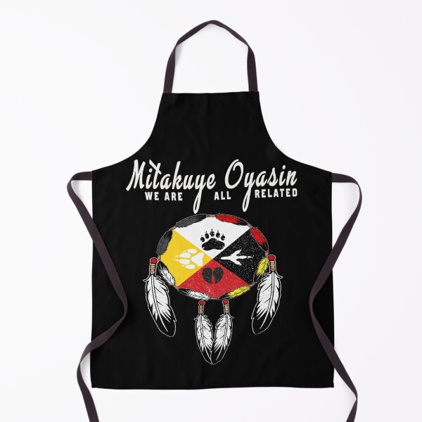 Item preview, Native American Medicine Wheel - Spirit Animal Paws mitakuye oyasin designed and sold by mixedshop.