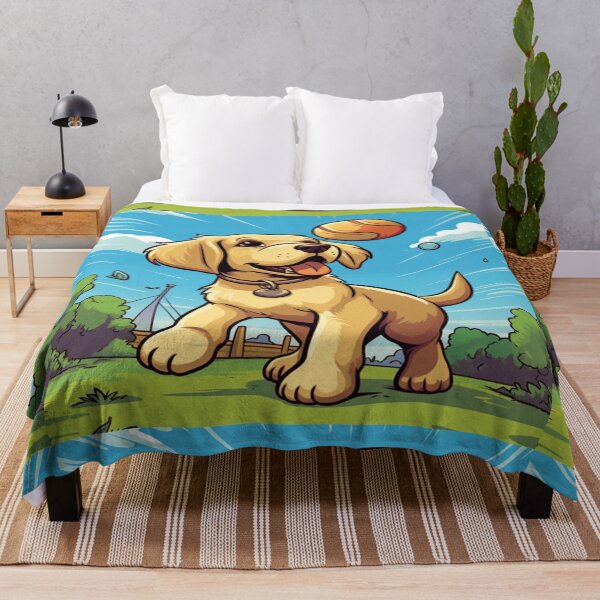 Item preview, Puppy Playing Ball designed and sold by DigiMagicStore.