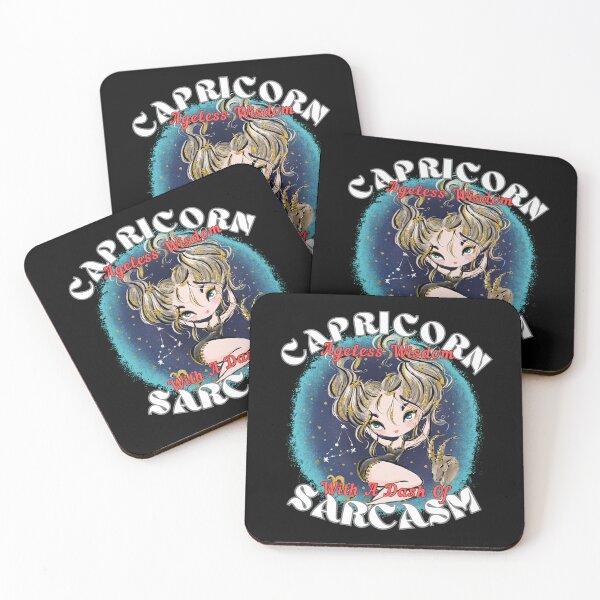 Item preview, Capricorn: Ageless Wisdom With A Dash Of Sarcasm designed and sold by ZodiacWonders.