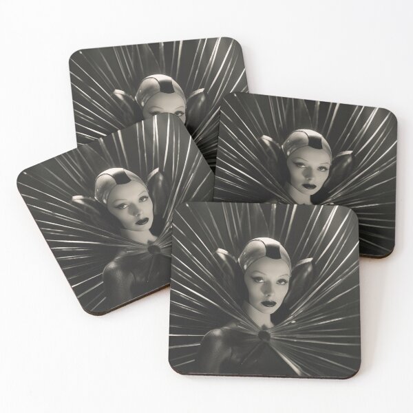 Item preview, 1930's Surreal Futuristic Woman Fashion Portrait designed and sold by DevoidDevout.