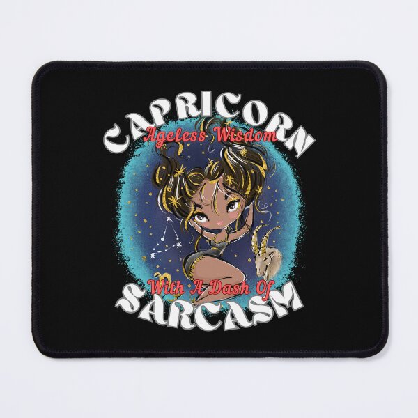 Item preview, Capricorn: Ageless Wisdom With A Dash Of Sarcasm. capricorn season designed and sold by ZodiacWonders.