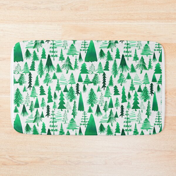 Item preview, Winter Pine Forest - Snowy Woodland Evergreen hike designed and sold by ReesaAnneArt.