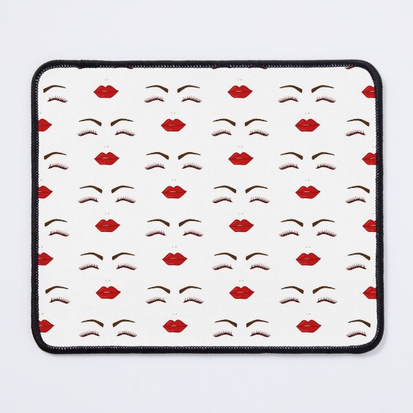 Item preview, Red Lips, Lashes And Eyebrows designed and sold by THP Creative.