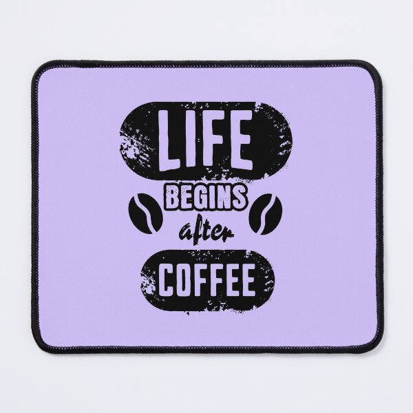 Item preview, Life Begins After Coffee. designed and sold by OmikronStore.