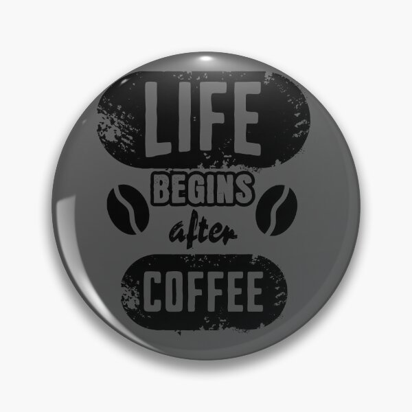 Item preview, Life Begins After Coffee. designed and sold by OmikronStore.