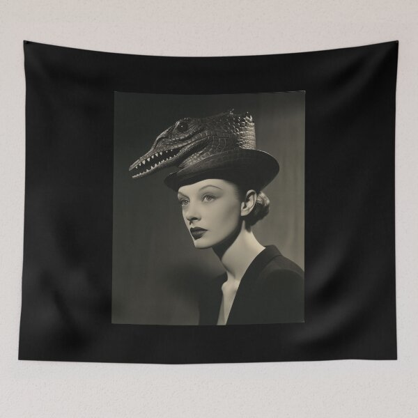 Item preview, 1930's Surreal Woman Fashion Portrait designed and sold by DevoidDevout.